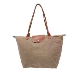 Longchamp Tan Tote Bag